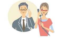 こすもす邸への連絡